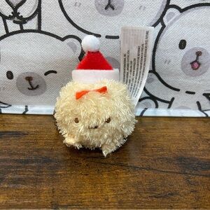 Ebifurai Fried Shrimp Tail Sumikko Gurashi San-X - Christmas Holiday Keychain